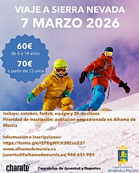 TRIP TO SIERRA NEVADA 2026 SKIING