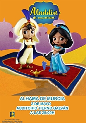 MAYOS 2025: Teatro infantil y musical ALADDIN
