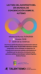 LECTURA DEL MANIFIESTO DEL DÍA MUNDIAL DE CONCIENCIACIÓN SOBRE EL AUTISMO