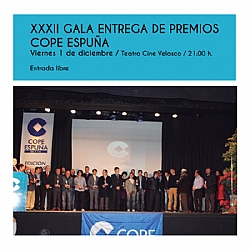 GALA DE ENTREGA DE PREMIOS COPE ESPUÑA