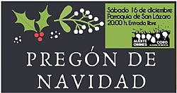 TRASLADADO AL DOMINGO 17: PREGÓN DE NAVIDAD
