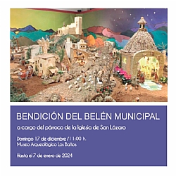 BENDICIÓN DEL BELÉN MUNICIPAL